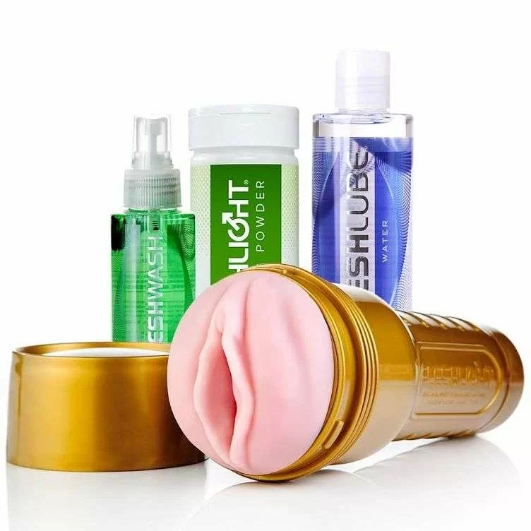 Masturbatore Uomo Kit con Vagina Realistica Fleshlight