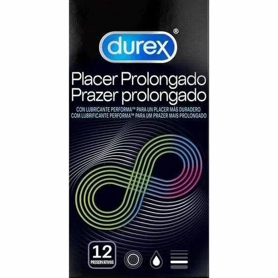 Profilattivi Ritardanti Durex Pleasure Prolungato 12 pezzi