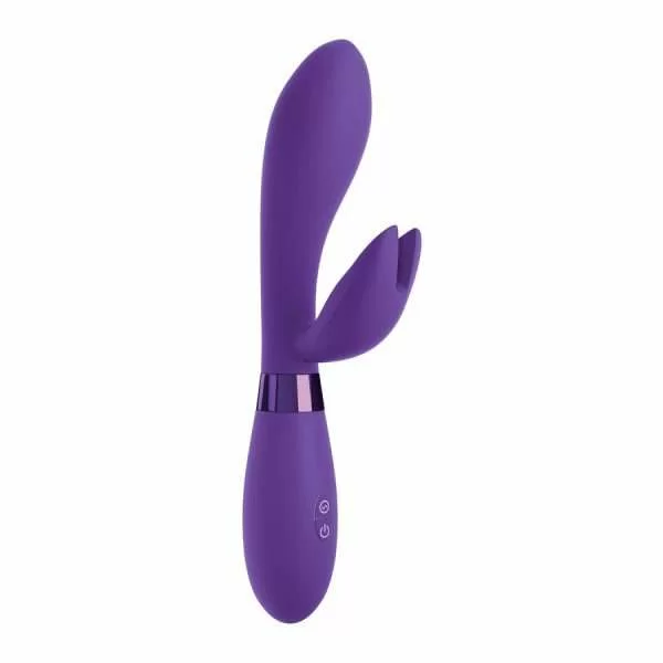 Vibratore Rabbit OMG Bestever Silicone 10 Modalita’ Vibrazione Viola 3