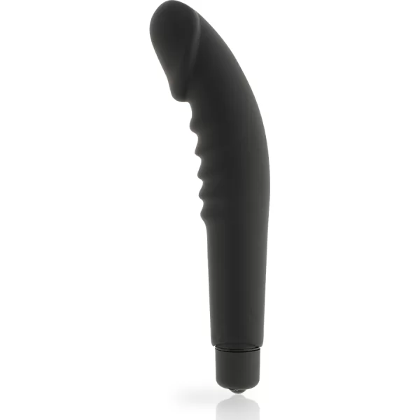 Vibratore Punto G Dolce Vita Realistic Pleasure Silicone Nero