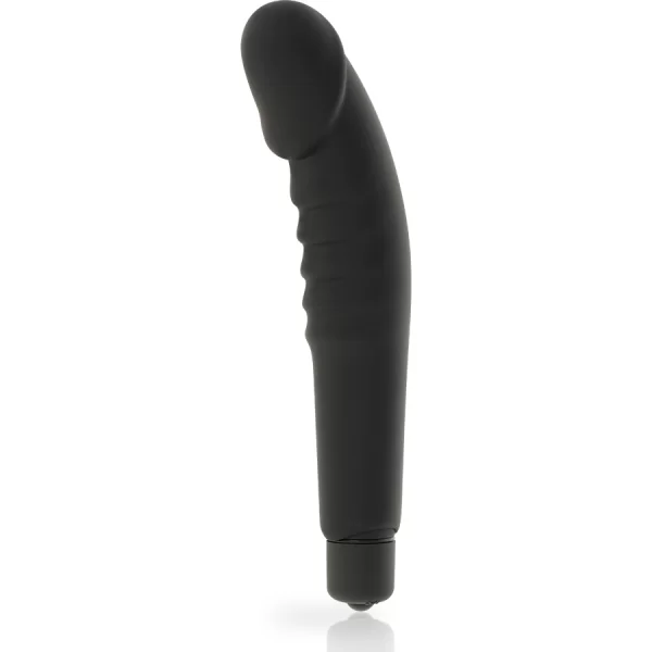 Vibratore Punto G Dolce Vita Realistic Pleasure Silicone Nero 3