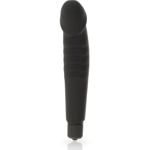 Vibratore Punto G Dolce Vita Realistic Pleasure Silicone Nero 4