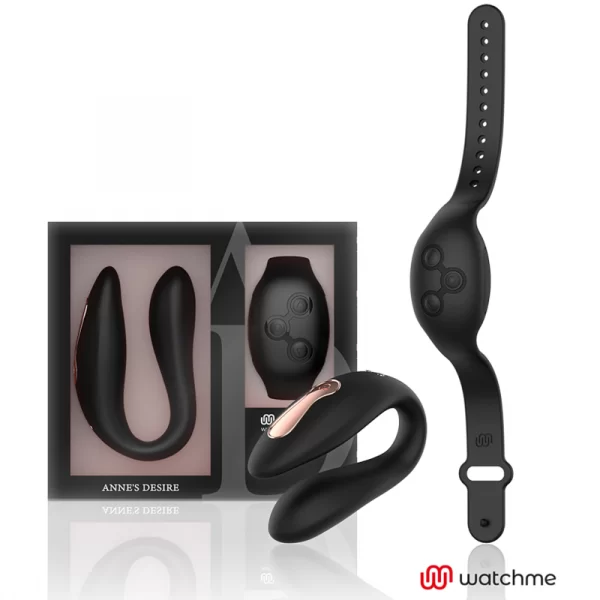 Stimolatore Sessuale Anne’s Desire Dual Pleasure Controllo da Polso nero