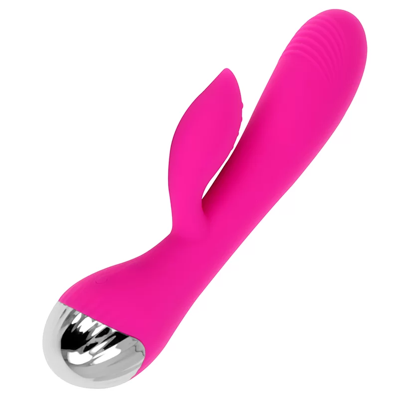 Vibratore Ricaricabile Ohmama a Coniglio 10 Vibrazioni - 19 Cm